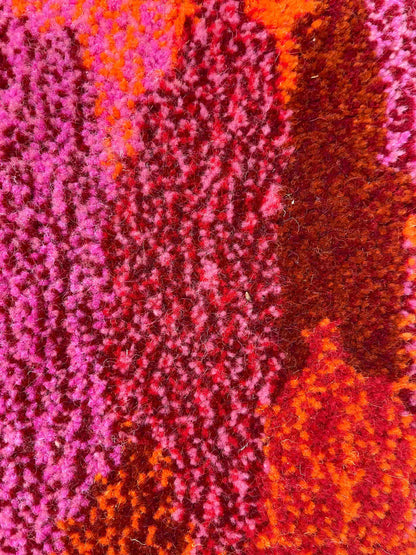 'Anenome' Hand Tufted circular wall hanging