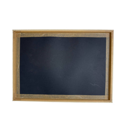 Hand Tufted 'Seascape' framed wall hangings