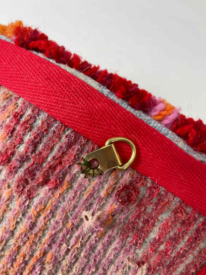 Hand Tufted 'Flower' wall hangings