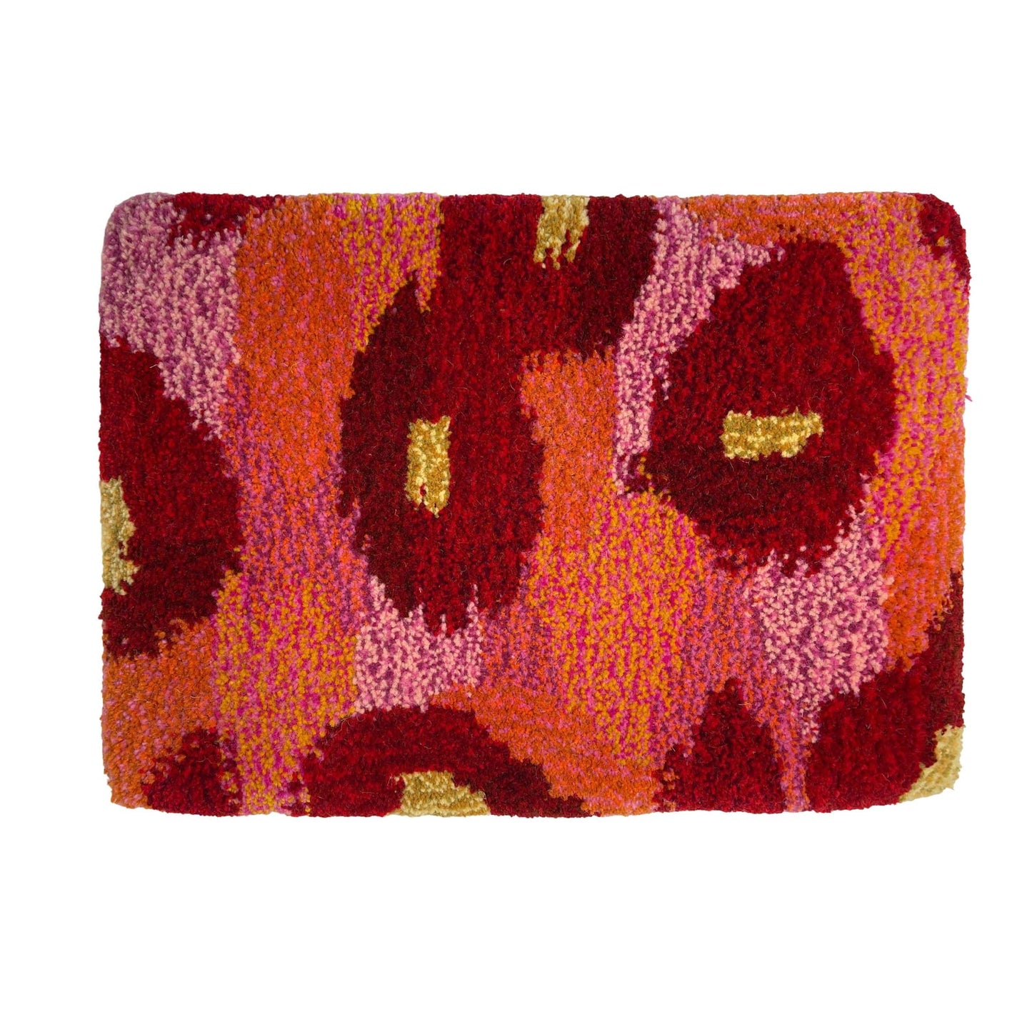 Hand Tufted 'Flower' wall hangings