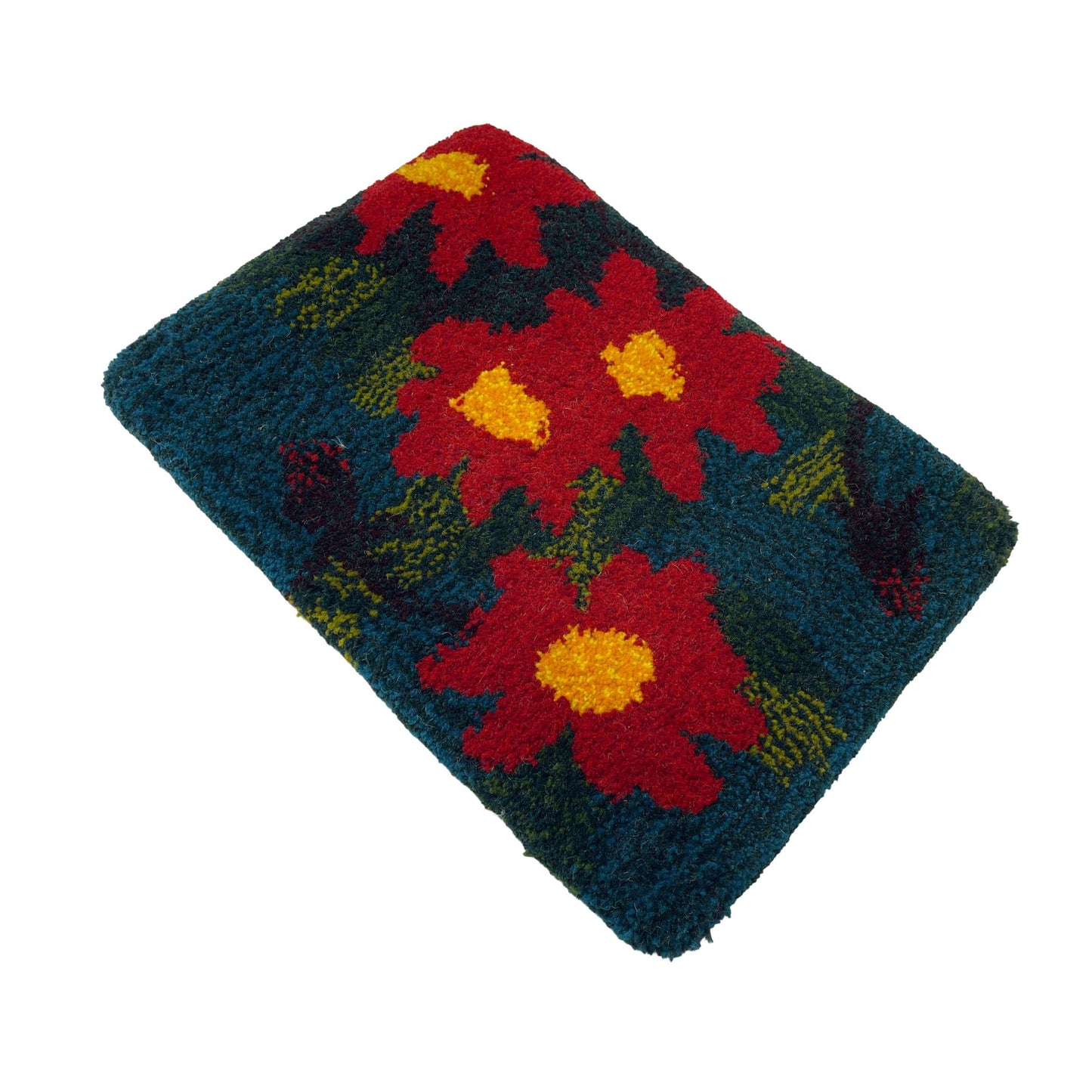 Hand Tufted 'Flower' wall hangings