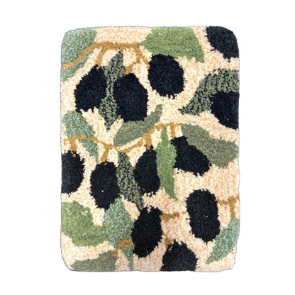Hand Tufted Fruit and Veg tufted wall hangings