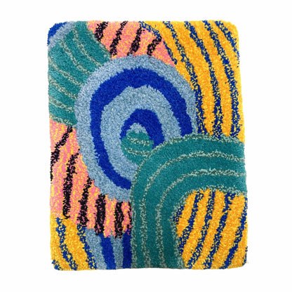 Hand Tufted Seaside tufted wall hangings